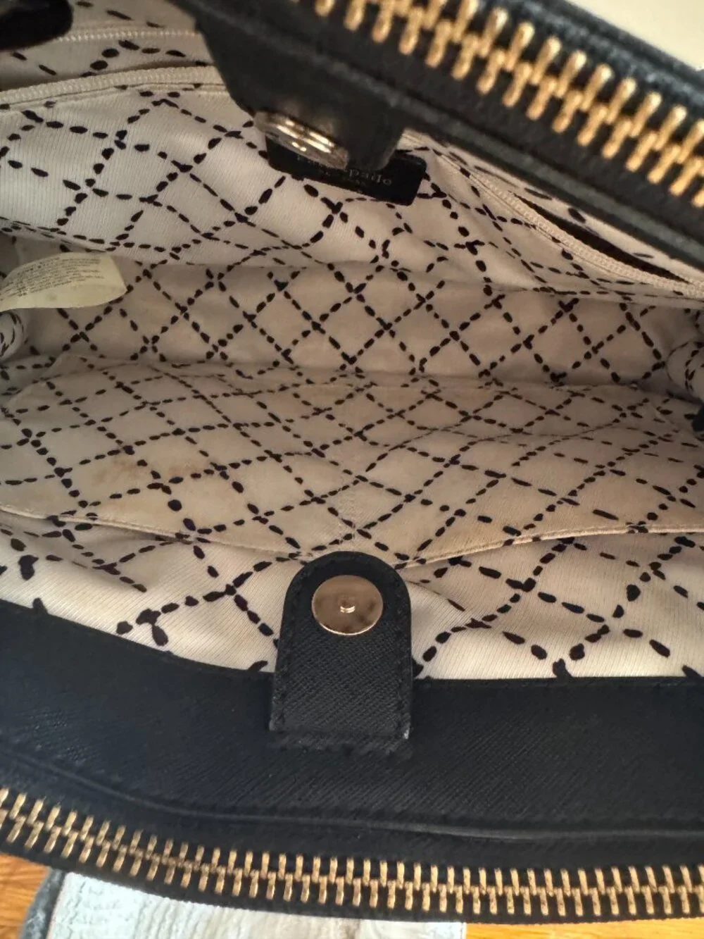 Kate Spade Structured Saffiano Satchel with Strap